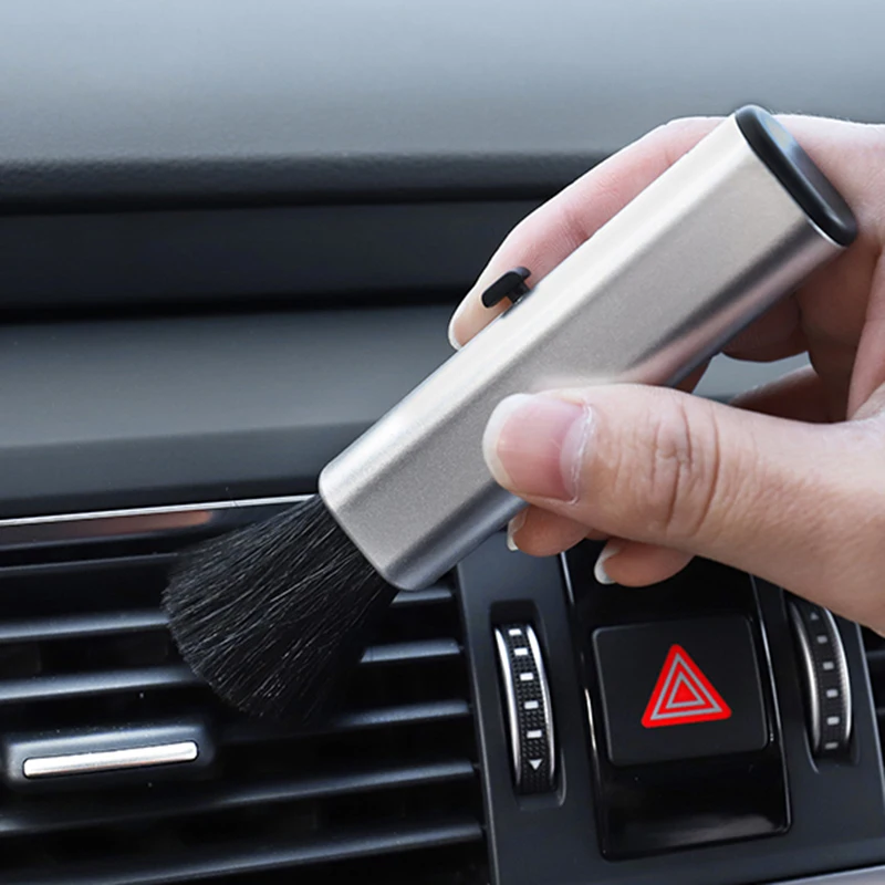 

Portable Double Ended Car Cleaning Brush For Audi A3 8P 8L 8V A4 B8 B7 B6 B5 B9 A6 C5 C6 C7 4F A5 Q5 TT A1 A8 Q3 Q7 80 100 S3 A2