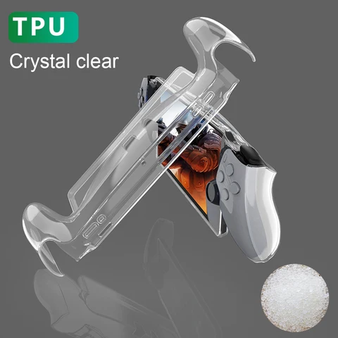 Защитный чехол из ТПУ с полной защитой от падения, прозрачный чехол для игрового автомата, защита от царапин для Sony Playstation Portal