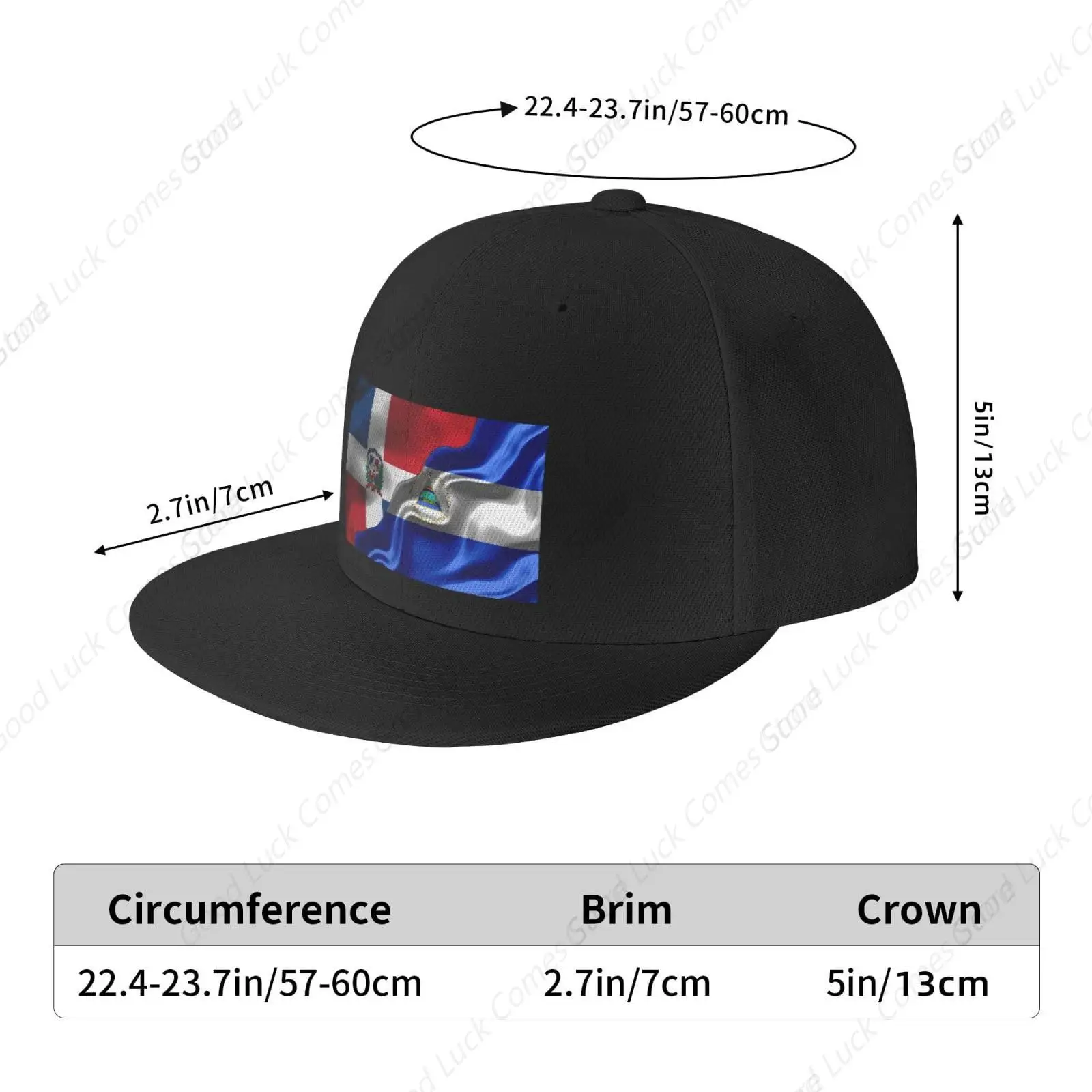 Мужская бейсбольная кепка с регулируемым плоским козырьком