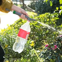 2022jmt1pcs household high pressure air pump manual sprayer garden adjustable trolley gun nozzle watering spray sprayer head wit