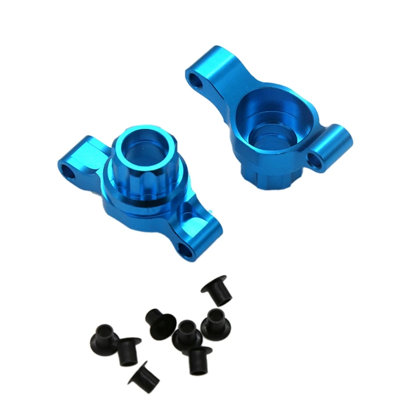 

2Pcs Metal Rear Hub Rear Knuckle Arm Stub Axle Carrier for Tamiya TT02 TT-02 1/10 RC Car Upgrade Parts