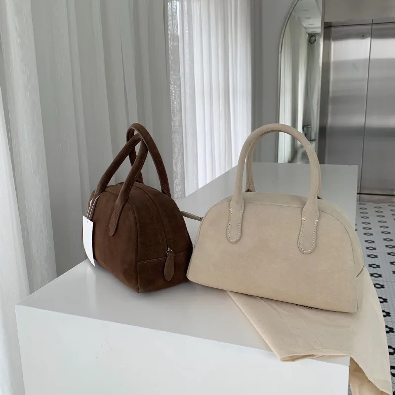 Корейская шикарная нишевая Классическая Бостонская сумка винтажные Роскошные