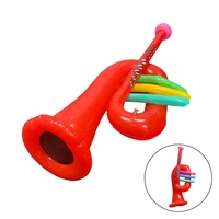 inflatable toy music small speakers trumpet cornet photobooth party fun red childrens inflatable toy gift birthday party decro