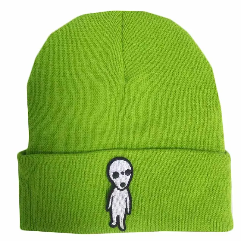 New Spring Knitted Hats Alien Hat Gift Caps Outdoor 2022 Men's and Women's Party Skull |