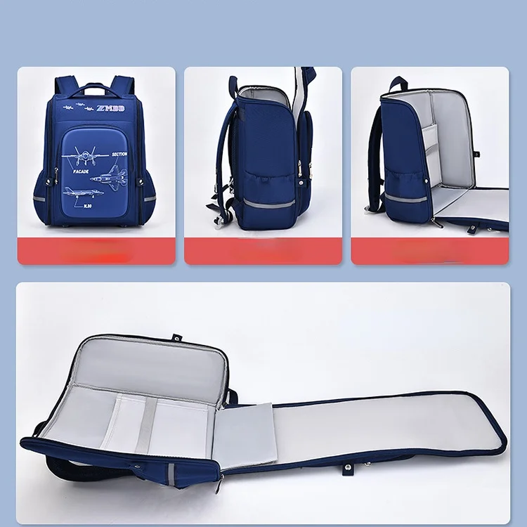 Grade 1-6 Students Children Cartoon Unicorn Galaxy Oxford Backpacks 2022 New Girls Boys Fashion Cute Large Capacity Schoolbags