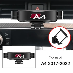 Car Mobile Phone Holder Air Vent Mounts Stand GPS Gravity Navigation Bracket For Audi A4 B8 8KH 2011