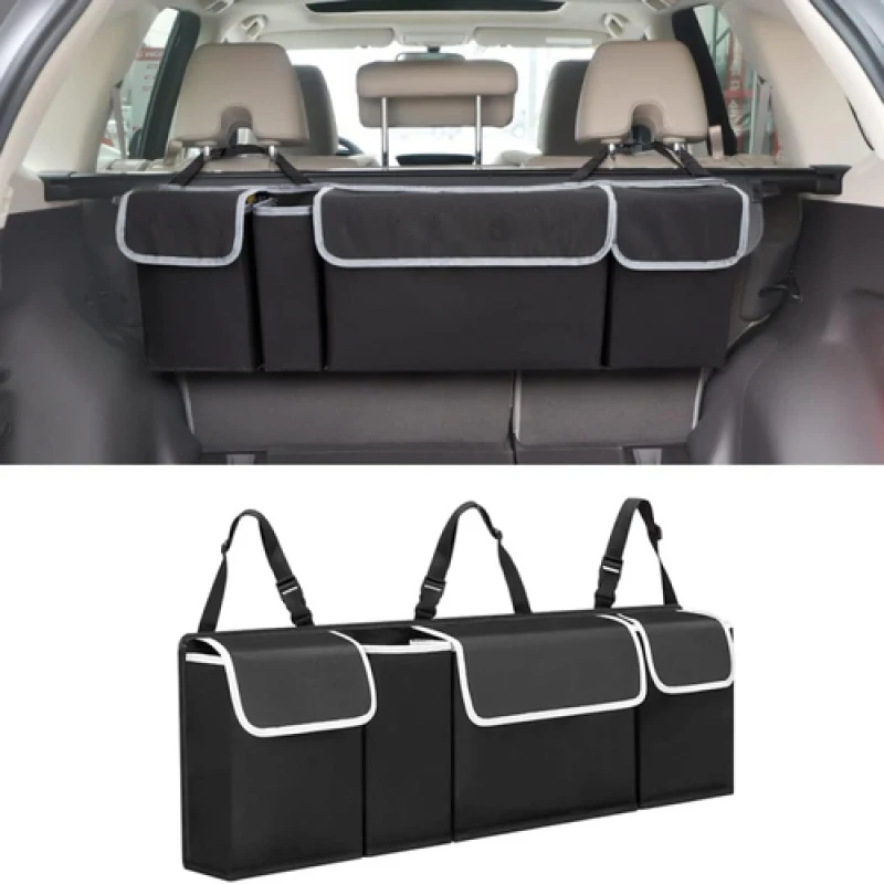 

Car Trunk Organizer Box Large Capacity Oxford cloth Auto Tools Storage Bag Stowing Tidying Folding For Emergency Storage Box