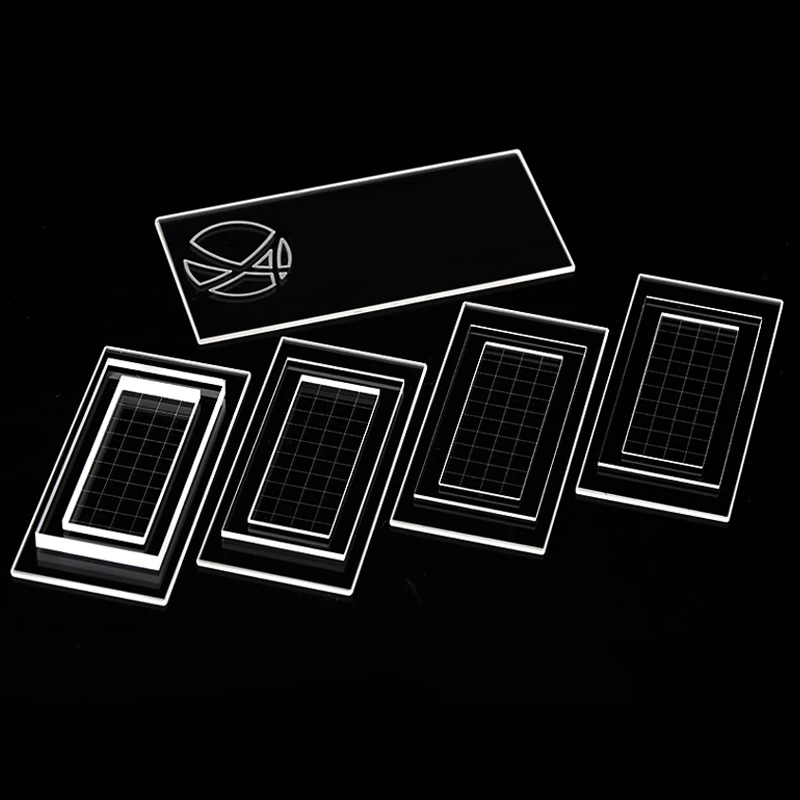 Планктонное счетное стекло слайд 0.04ml0.1ml1ml Ascaris количество яиц