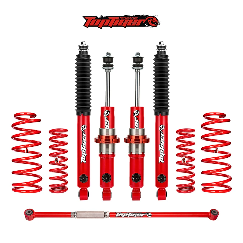 TopTiger 4x4 внедорожный амортизатор Coilover пружины для 4 runner Gen 3 N180-N185 2-дюймовый