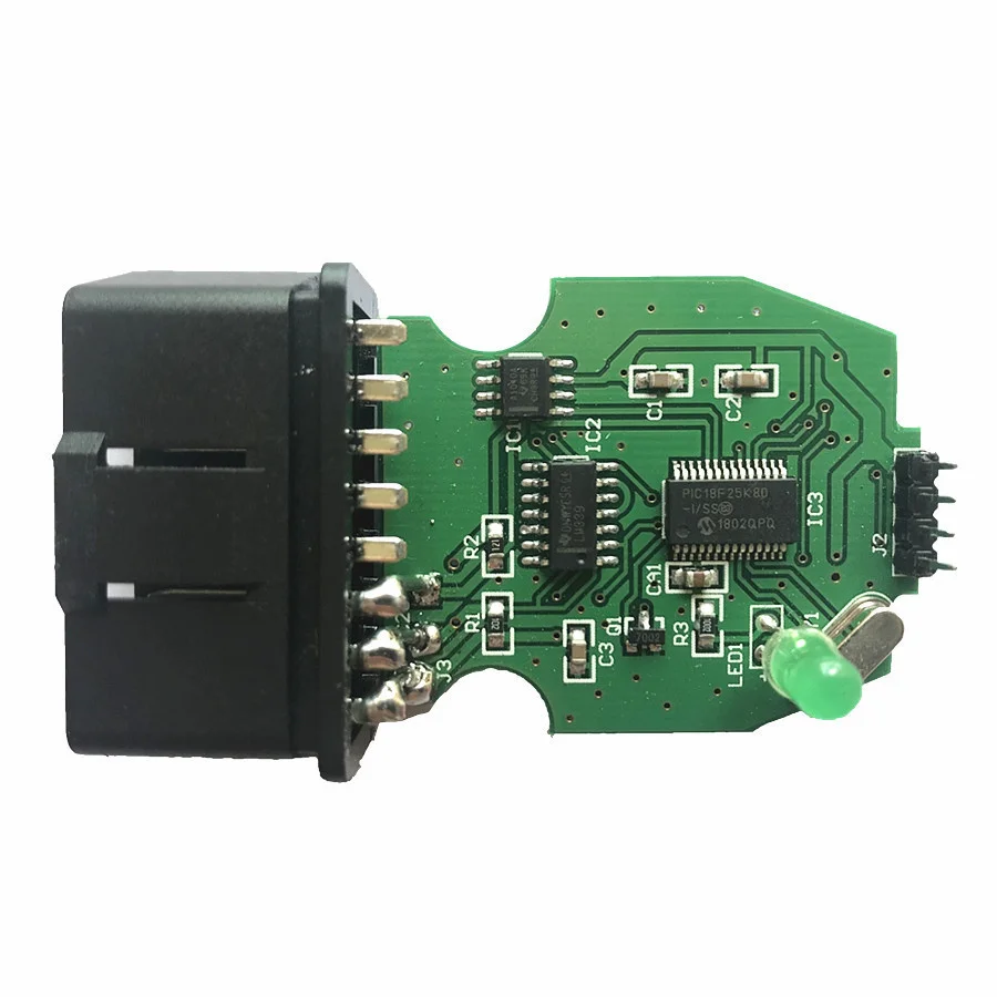 Фото Для Vag K+can Commander 1.4, зеленая плата, чипы Pic18f25k80 и Ftdi Ft232rq, для Audi/VW/Skoda/Seat, Vag K+can 1.4 K-line Commander Full №3