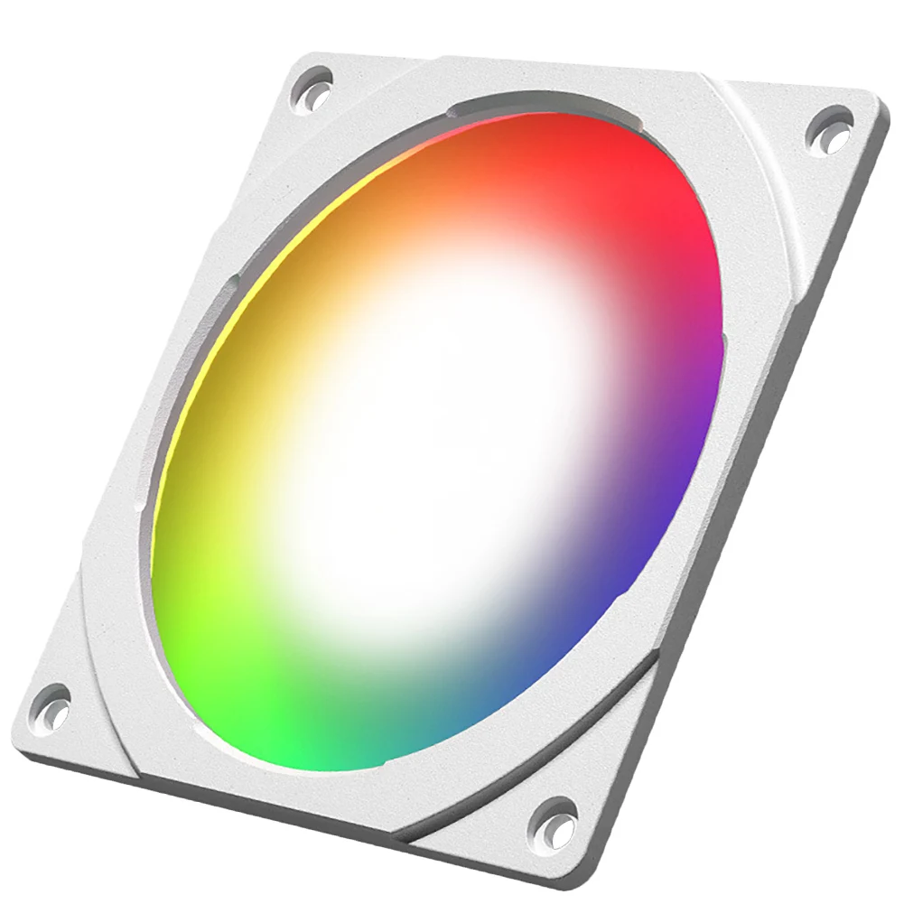 

Кулер для ПК, регулируемый вентилятор охлаждения RGB 120/140 мм, тихий удаленный кулер для компьютера со светодиодный Ной подсветкой A-RGB, кулер д...