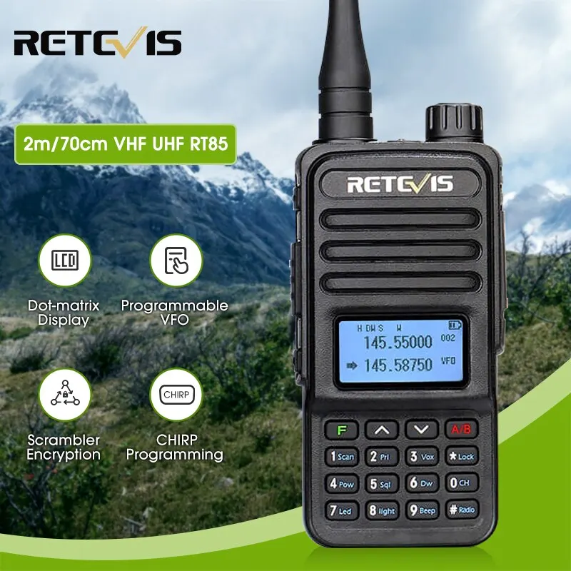 Station 5w Walkie Talkies Vhf Uhf Dual Band Amateur Radio Ht