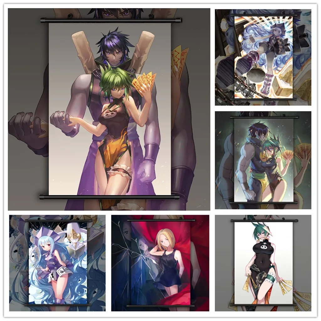 Настенный декор, плакат, холст, картина, шаман, король Тао, Цзюнь, куйяма, Анна, HD, холст, печать на холсте, настенные художественные плакаты, Декор, картины, Декор, Декор для дома