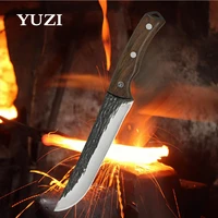 yuzi forged boning knife stainless steel kitchen knife meat cleaver chef knife butcher knife vegetable fruit knife utility knife