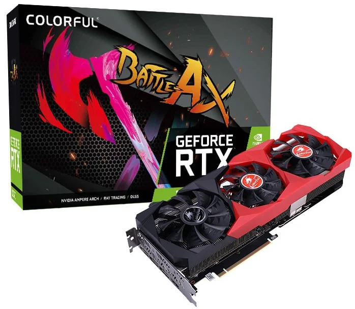 

Цветная видеокарта RTX 3070 LHRG 8G с блокировкой hashrate