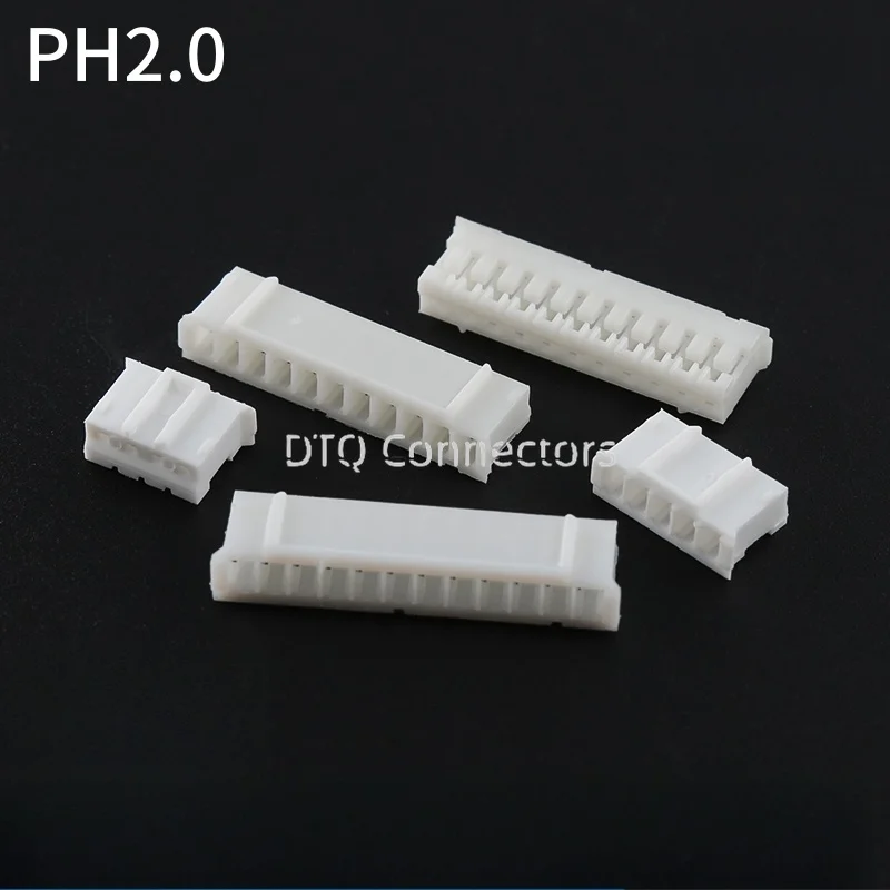 

Разъемы JST 2/3/4/5/6/7/8/9/10-контактные, пластик