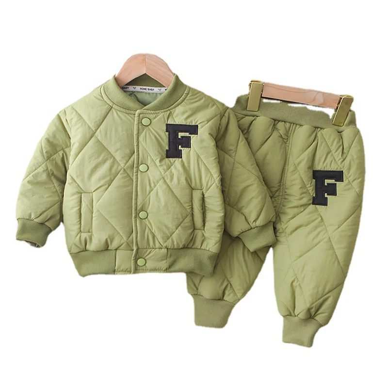 

Модный весенний Детский комплект из 2 предметов, куртка и штаны для малышей, теплая кофта для мальчиков CoolBoys, одежда для малышей, Детский кос...