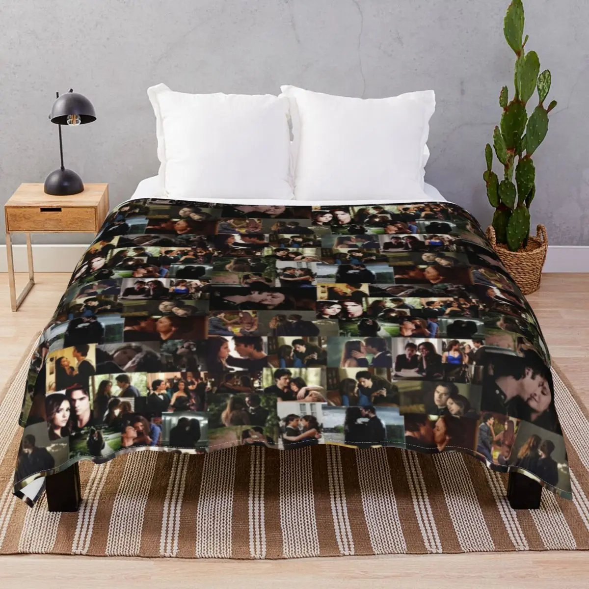 Delena Ship Blankets Flannel Summer Fluffy Throw Blanket for Bed Home Couch Camp Office