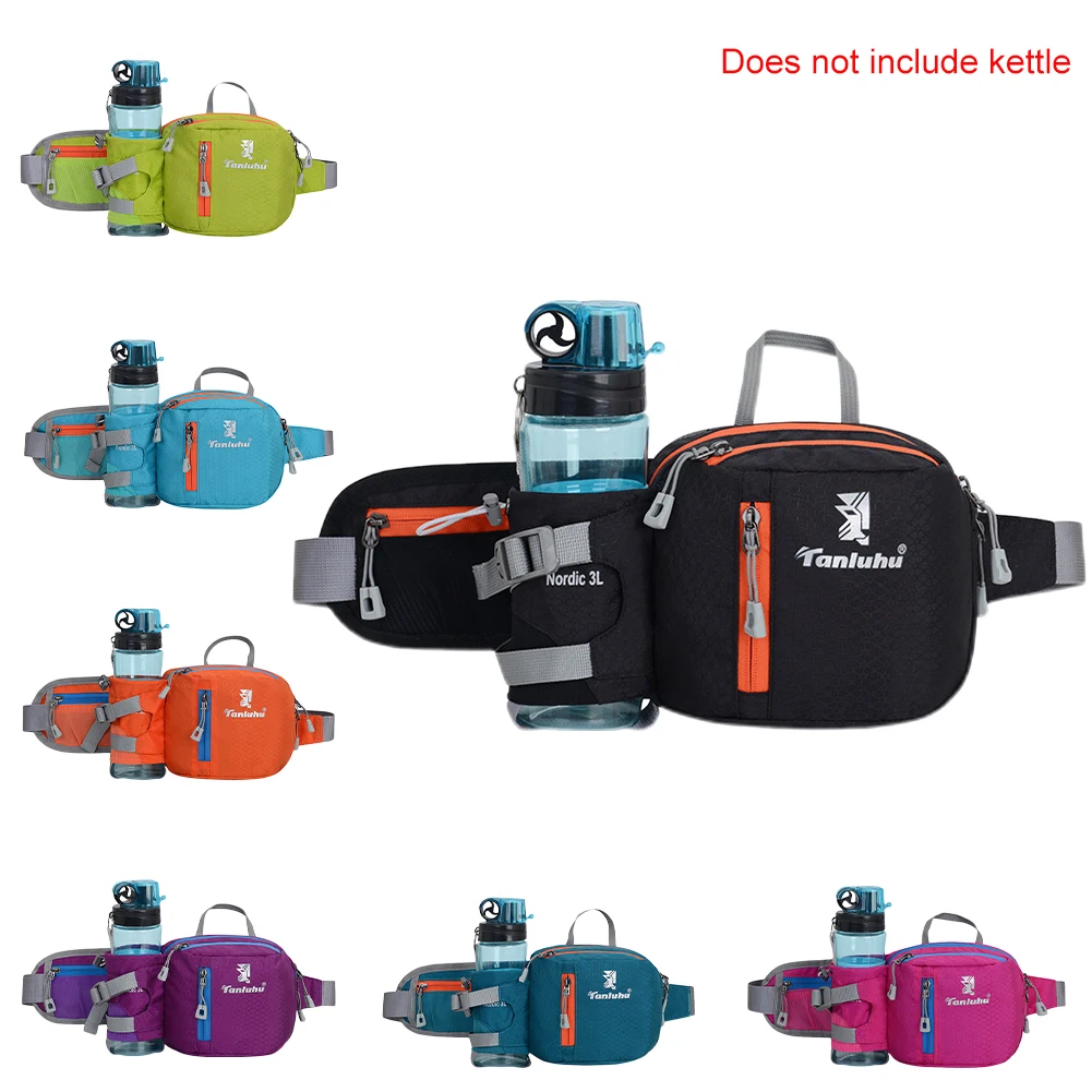 

Running Bag Marathon Waist Pack Men Women Outdoor Sports Hiking Cycling Phone Fanny Pack Gym Fitness Water Bottle Belt Pouch