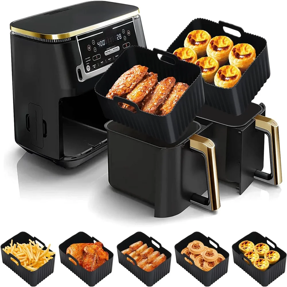 Силиконовые вкладыши для аэрофритюрниц многоразовые термостойкие вставки от 8