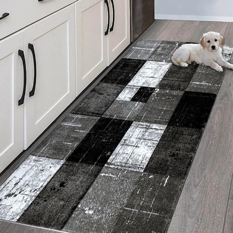 

Кухонный коврик для ванной комнаты, моющийся современный ковер для гостиной в скандинавском стиле, напольный коврик для балкона, длинная по...