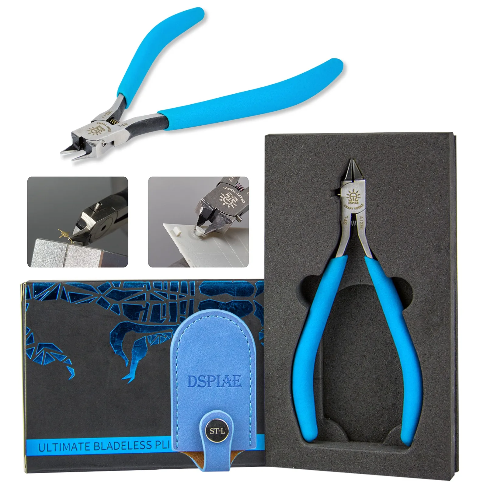 

DSPIAE ST-L Ultimate Bladeless Pliers (For small pieces and etching parts)