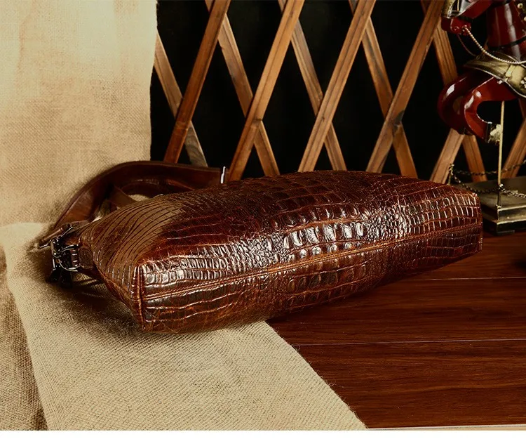 Мужская деловая сумка из натуральной кожи портфель через плечо винтажные