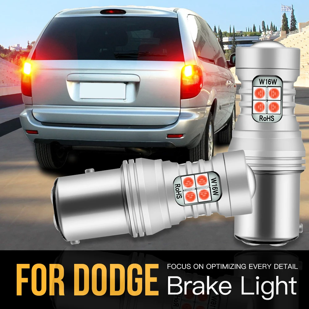 

2pcs P21/5W 1157 BAY15D Canbus No Error LED Brake Light Blub Lamp For Dodge Caravan 2000 2001 2002 2003 2004 2005 2006 2007