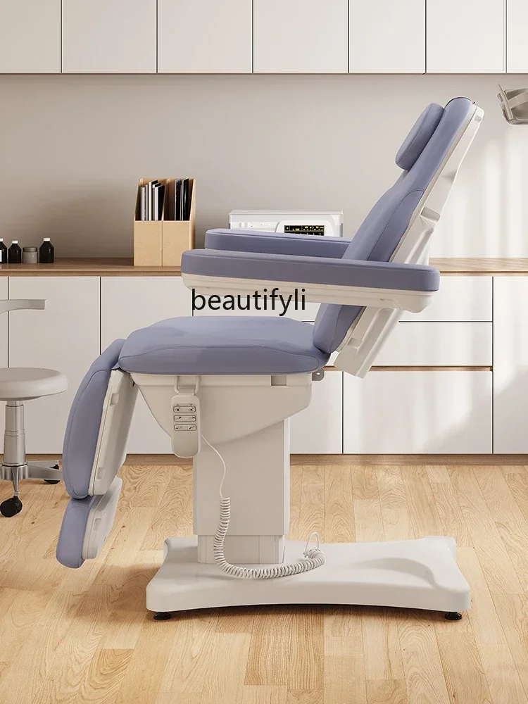 Электрический лифт кровать для ухода за красотой микропластик татуировка