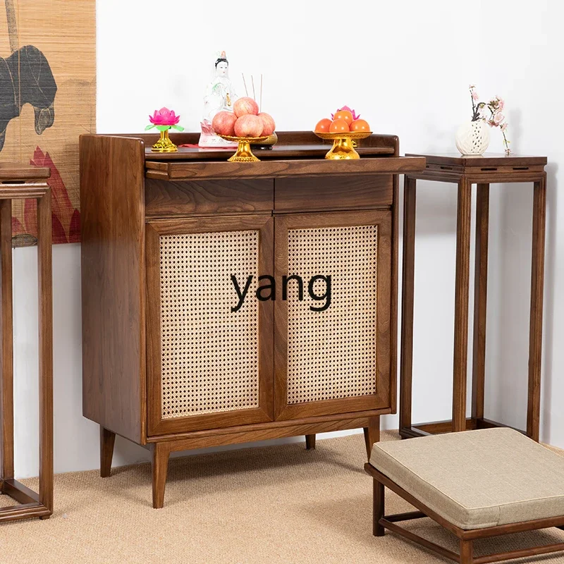 LH стол из цельного дерева для благовоний бытовой буддийский зал новый китайский