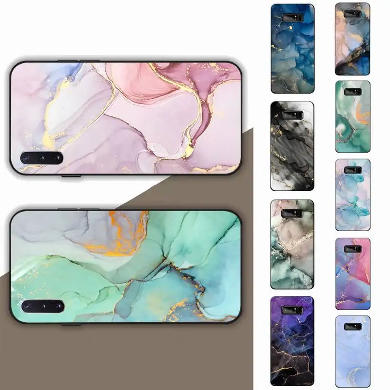 

Yinuoda Marble Art Fashion Phone Case for Samsung Note 5 7 8 9 10 20 pro plus lite ultra A21 12 72
