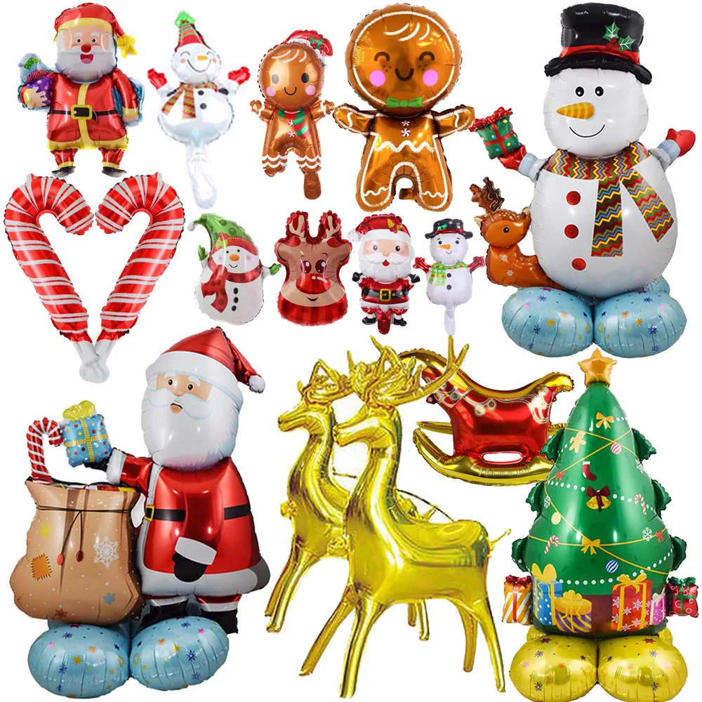 

1 шт., фольгированные шары в виде Санта-Клауса