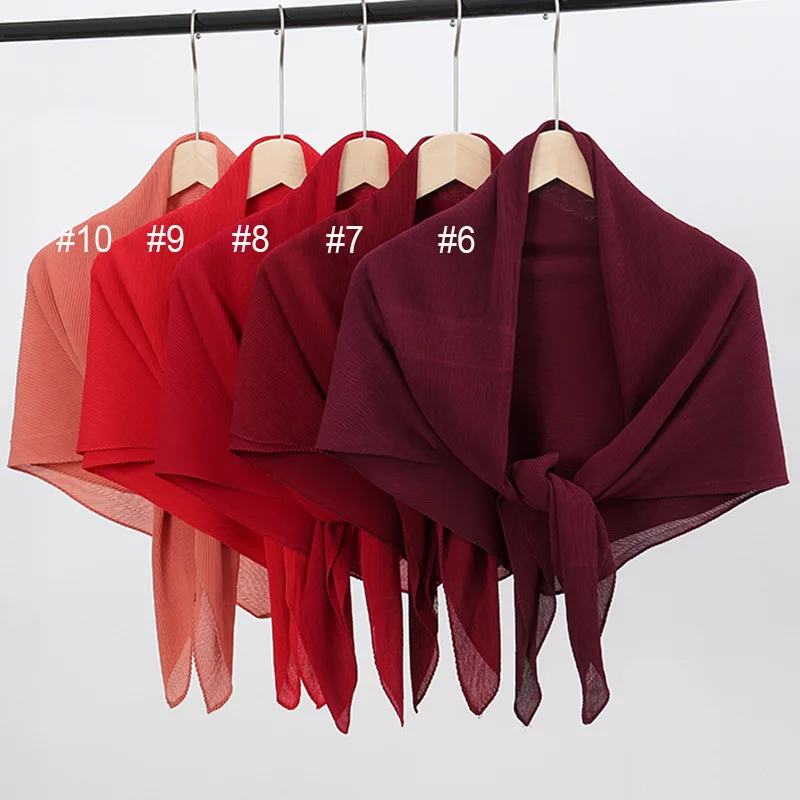 Рисунок 4 - Простой эластичный квадратный плиссированный шарф