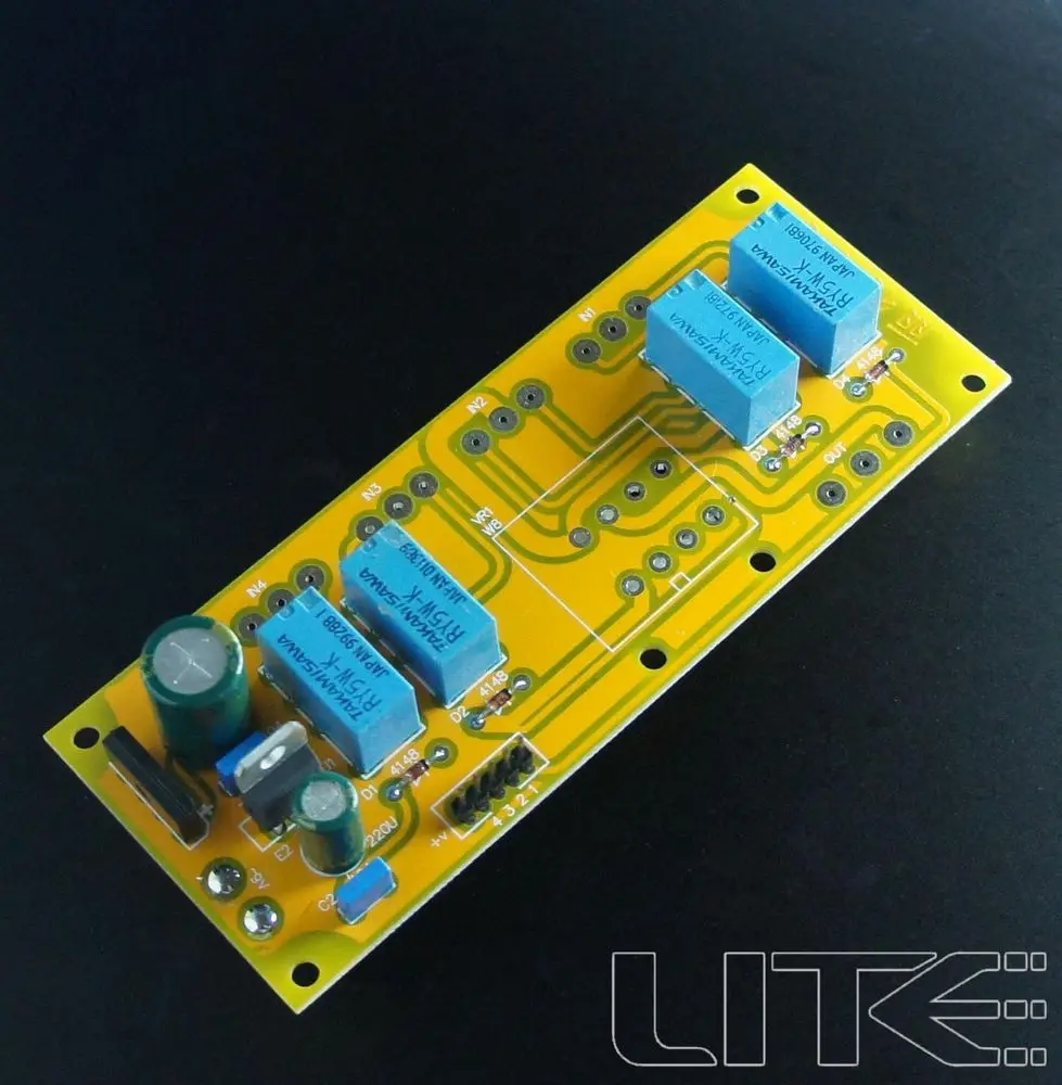 

LITE four-way switching input switching finished board