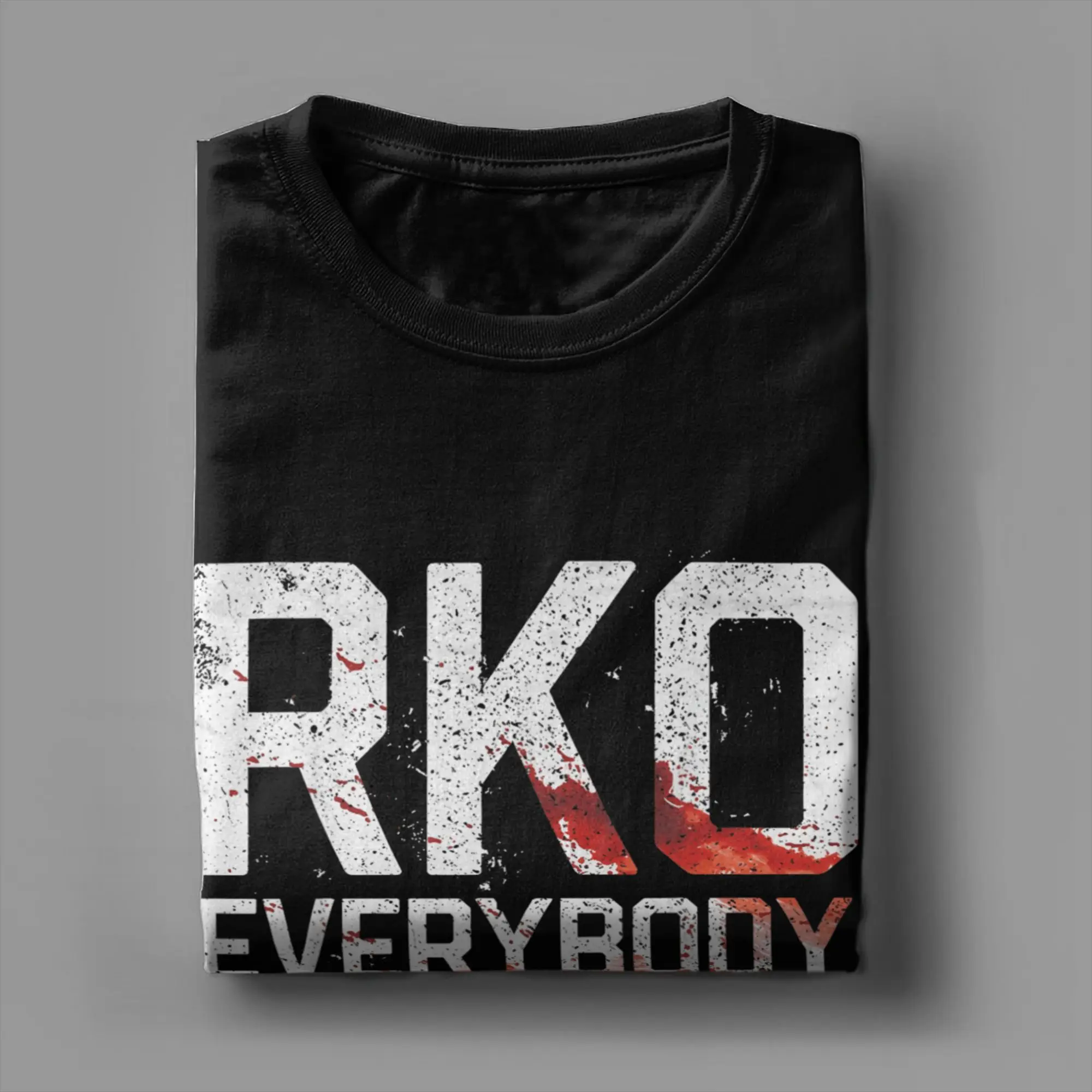 Фото Футболка Randy RKO Everybody Blood Cotton для взрослых, летние забавные футболки Y2K, модные футболки с круглым вырезом, топы с принтом больших размеров №4