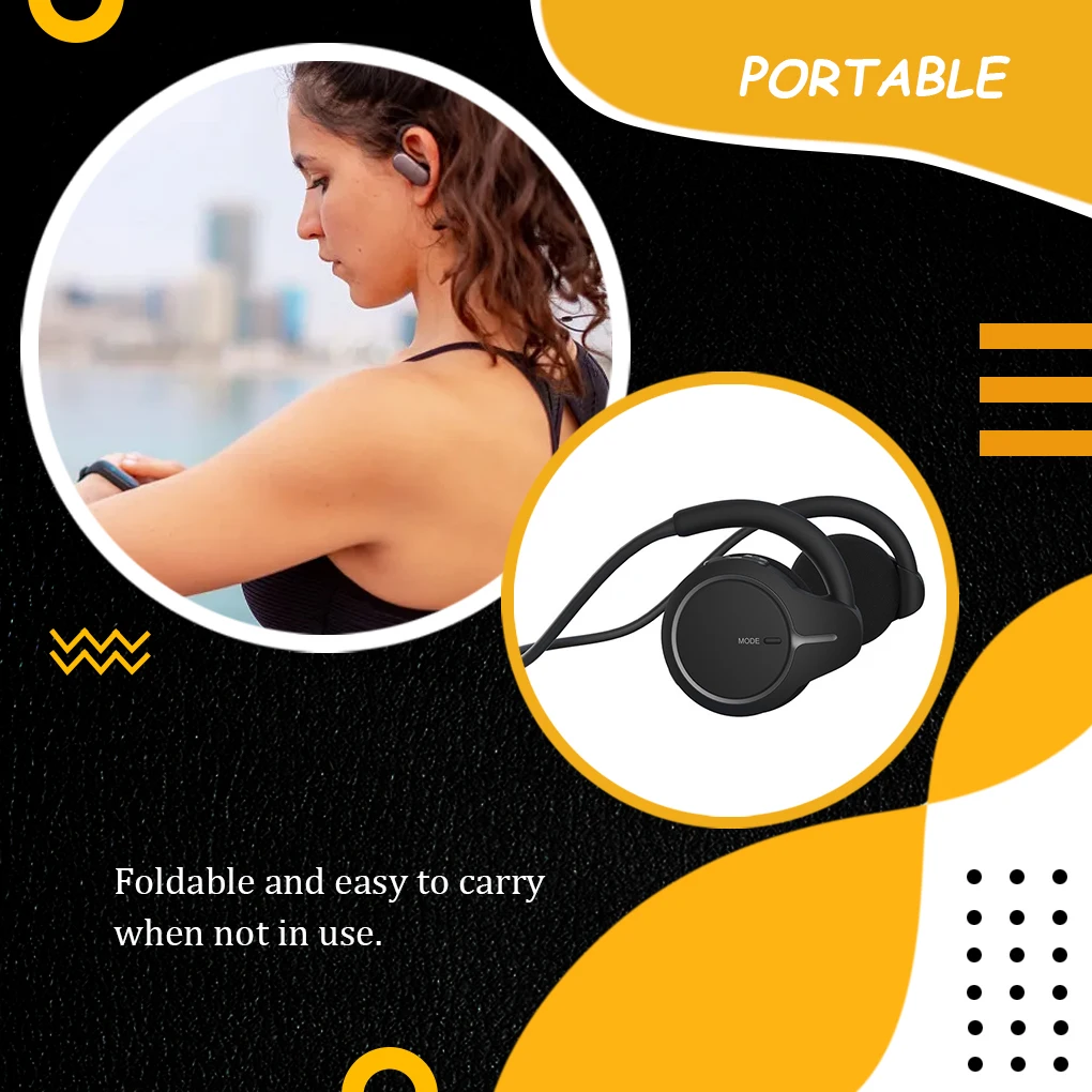 

Bluetooth-Compatible Headphones Wireless Comfortable Headset