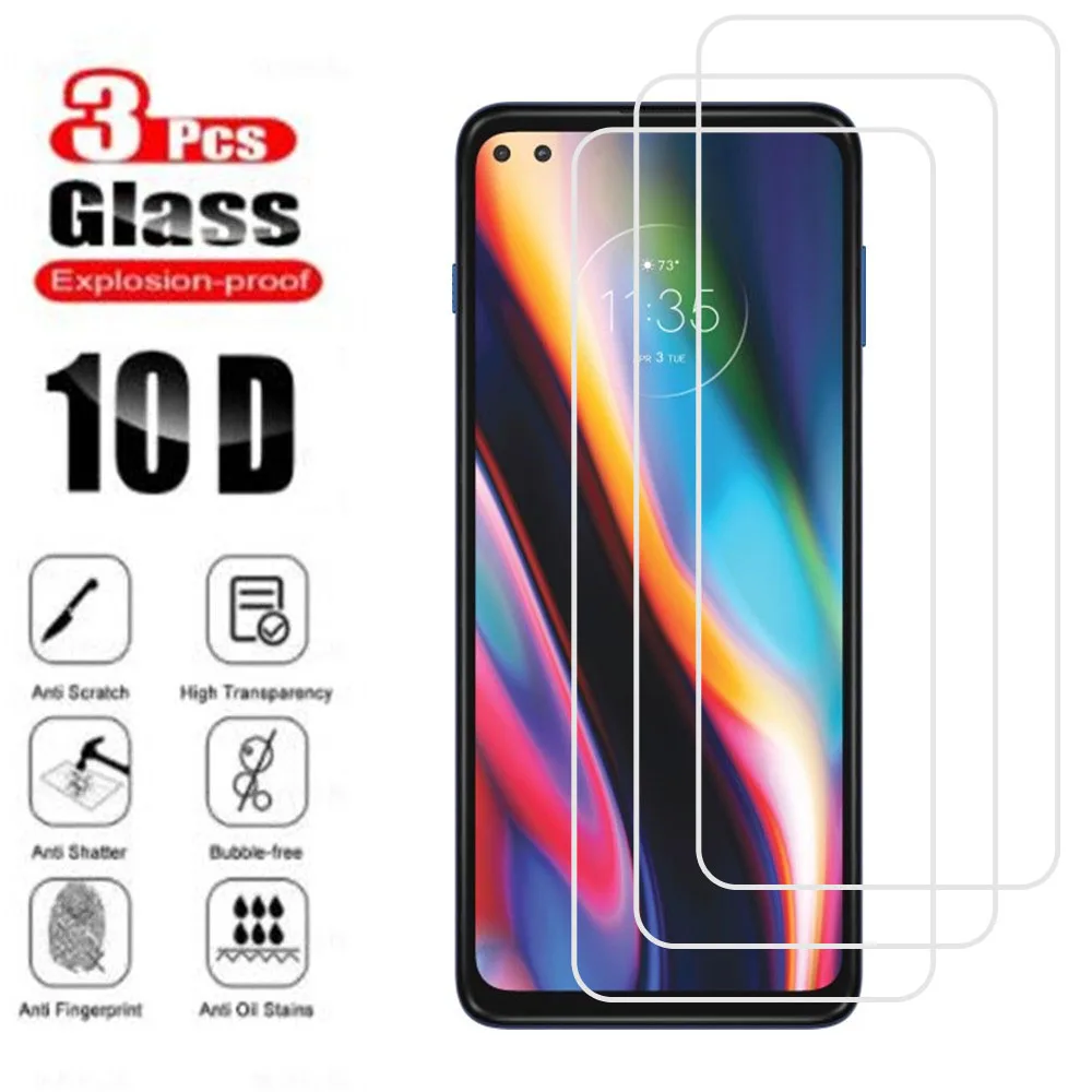 

Защитное стекло для Motorola Moto G Power 2021 Stylus 5G Plus Fast Pro Play 2020, закаленное защитное покрытие для экрана, пленка, 3 шт.