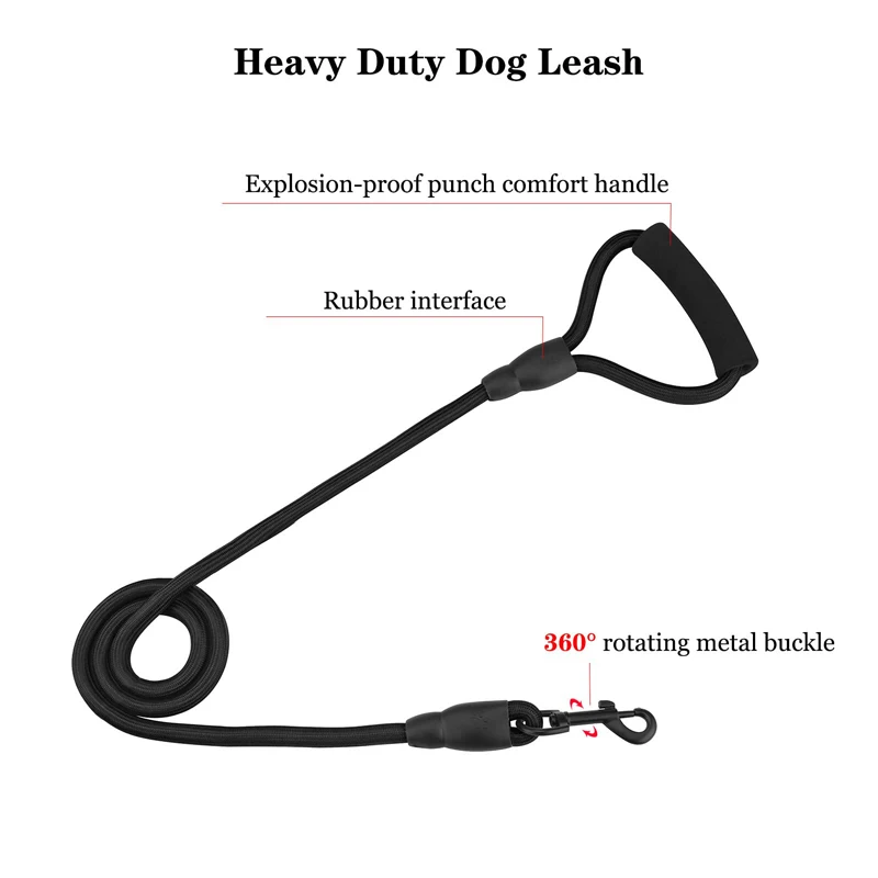 Benepaw No Pull Dog Harness Leash Set Adjustable Comfortable Neck Balance Pet Halter Harnesses For Small Medium Large Dogs |