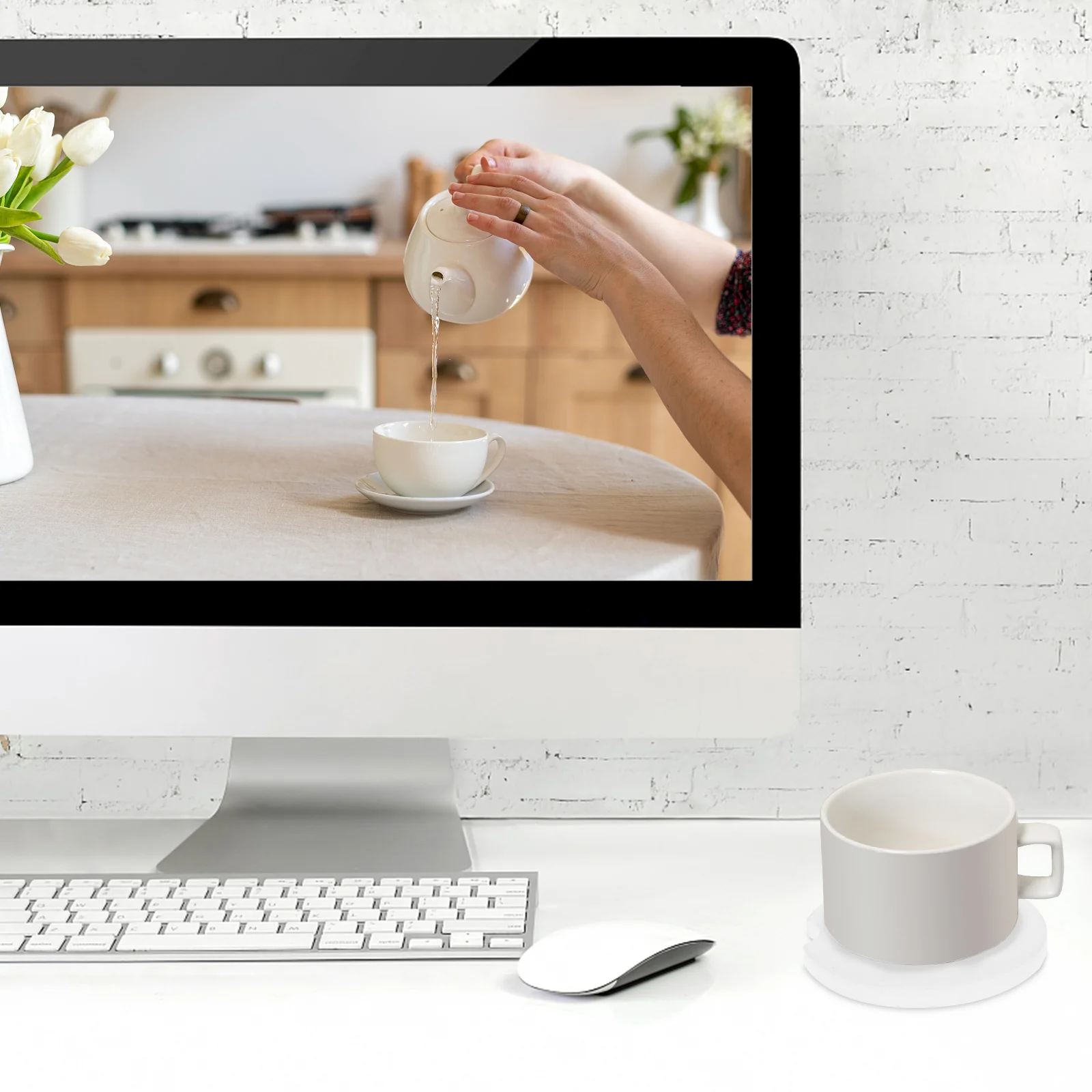 

6Pcs Car Cup Coasters Useful Ceramic Car Accessories Car Cup Mats Car Cup Pads Auto Cupholder Coaster