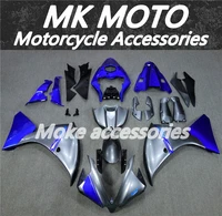 motorcycle fairings kit fit for yzf r1 2012 2013 2014 bodywork set high quality abs injection new silver gray blue