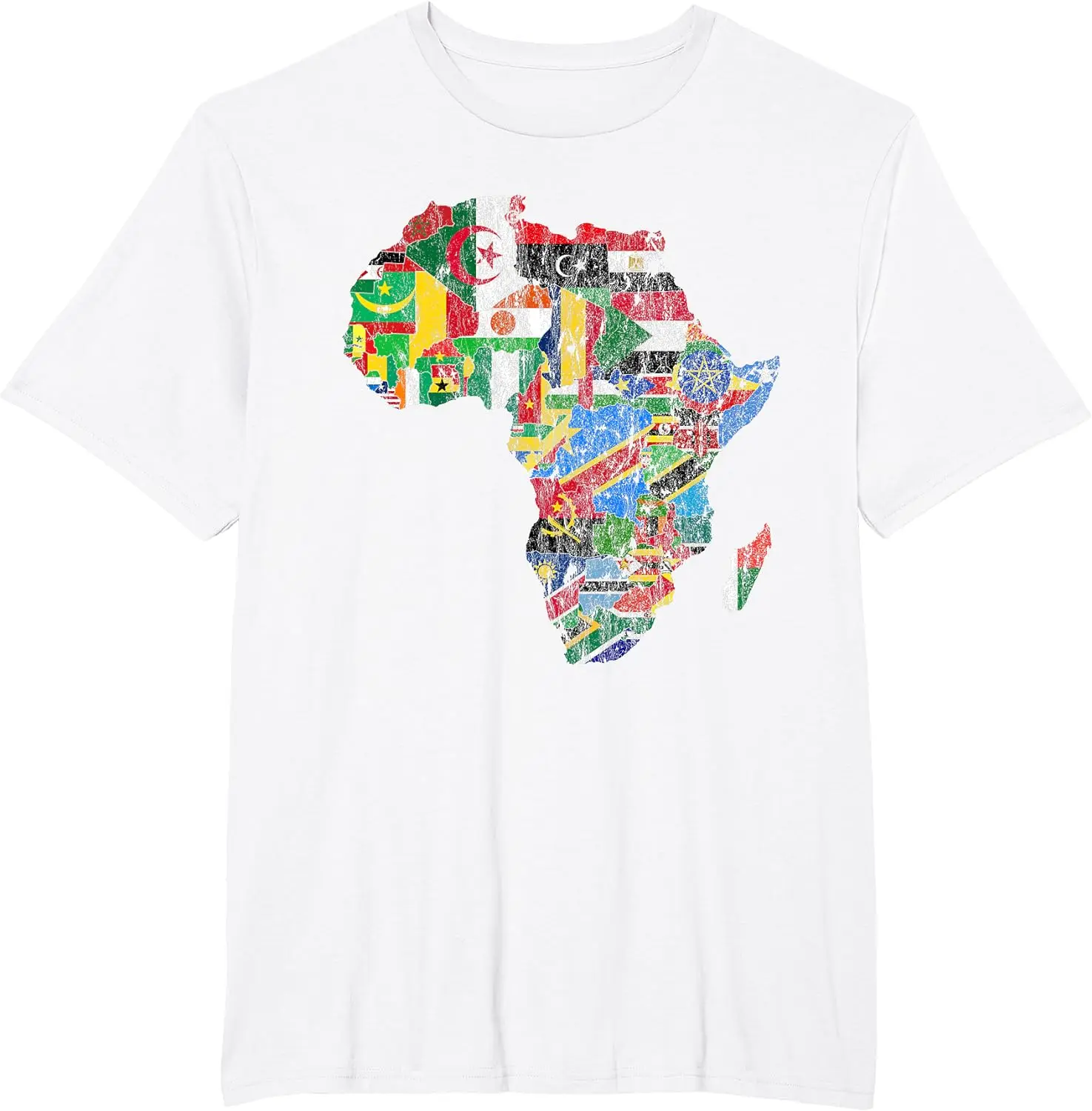 Флаги гордых африканских стран флаги континента любви Африканский силуэт карта