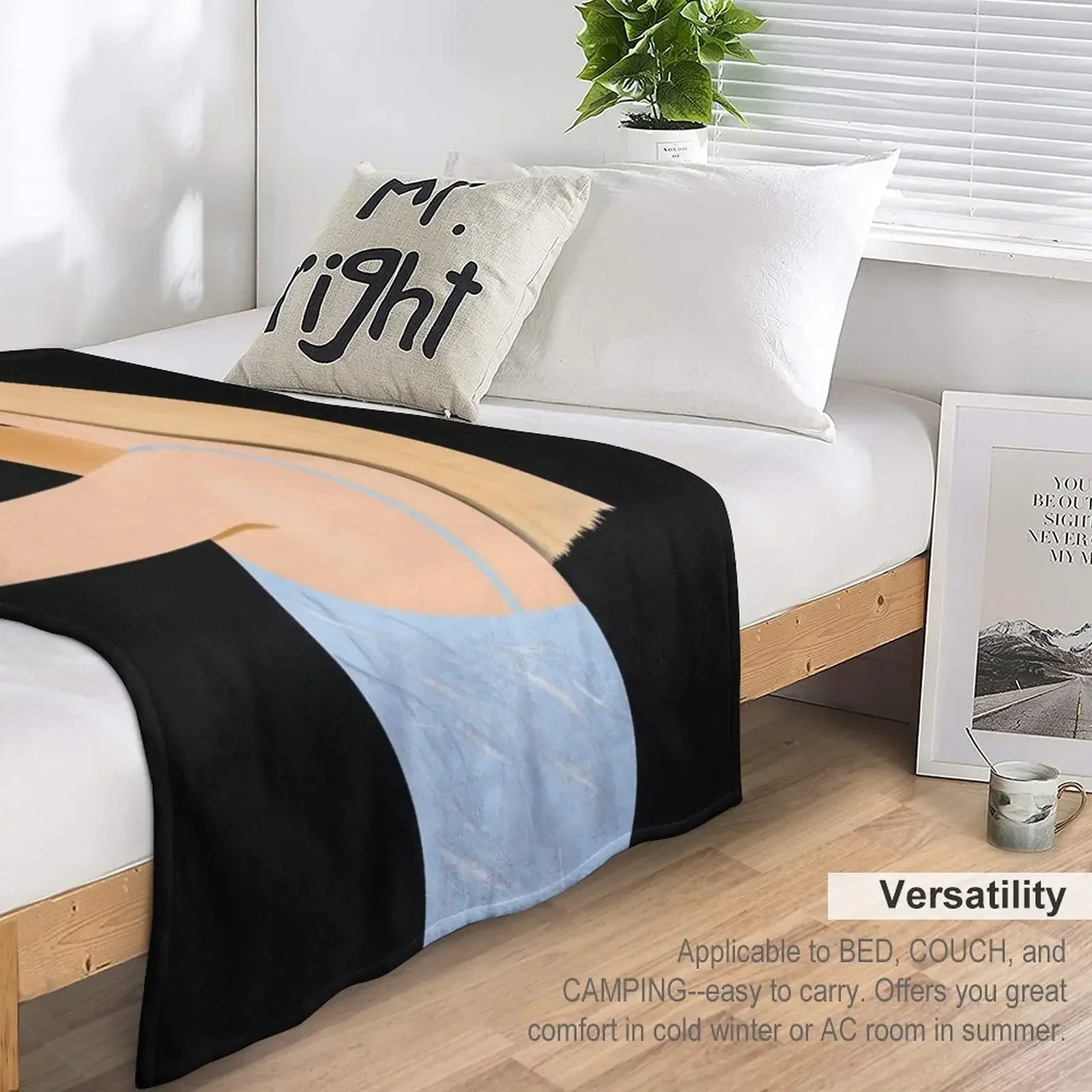 Одеяло для сна с рисунком Алекса Кэти