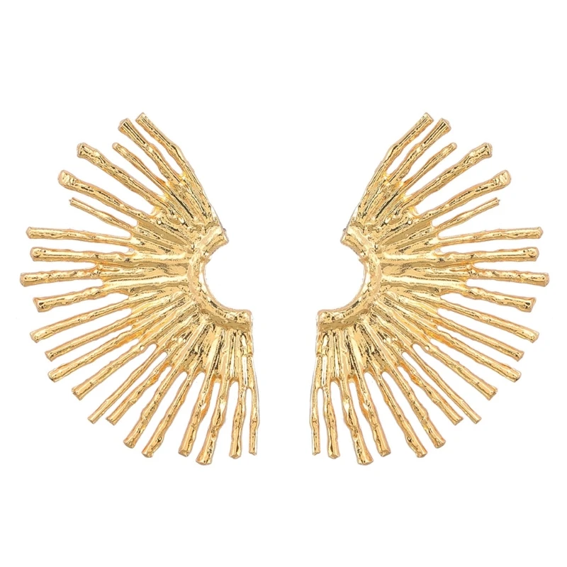 Серьги с полой линией модные серьги-гвоздики стильные украшения для ушей