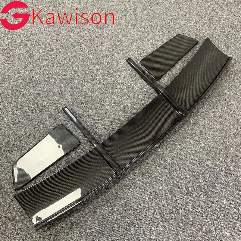 Автомобильный Стайлинг углеродное волокно задний спойлер RK крыло гоночный