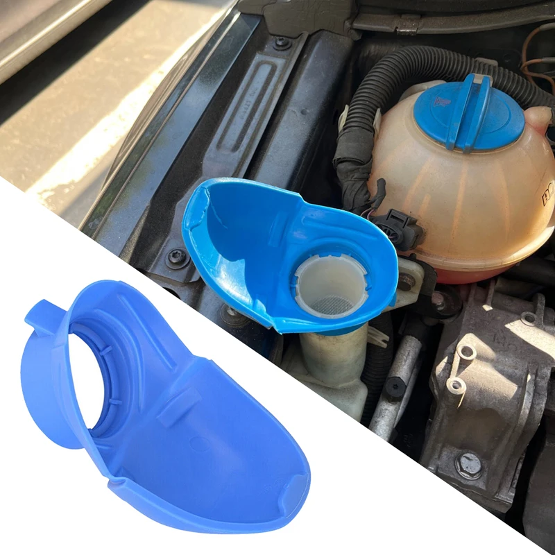 

Car Wiper Washer Fluid Reservoir Tank Bottle Cap Lid Funnel Cover For Skoda Fabia Superb Octavia Karoq Kodiaq Rapid