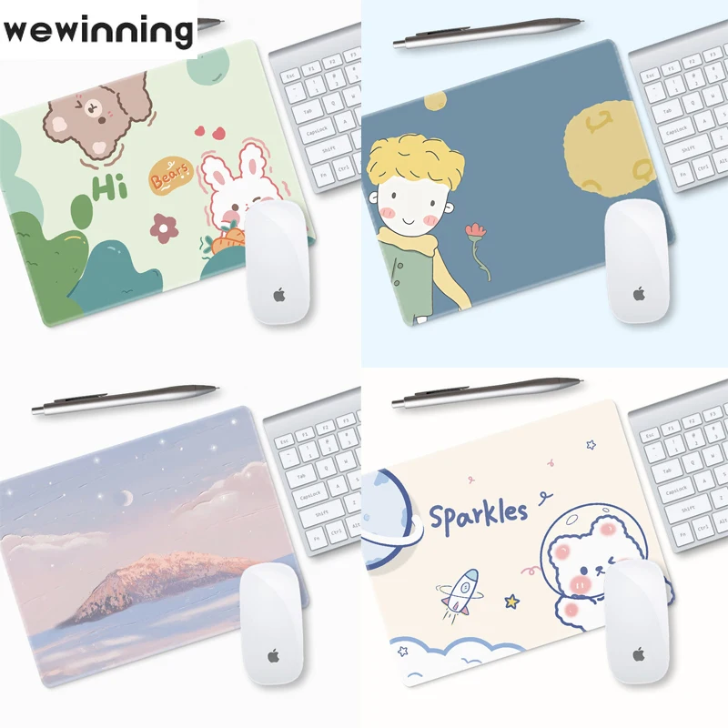 

Милый коврик для мыши Kawaii, милый коврик для мыши, Настольный коврик для игр, милые настольные коврики для офиса, дома, ПК, защита для клавиату...