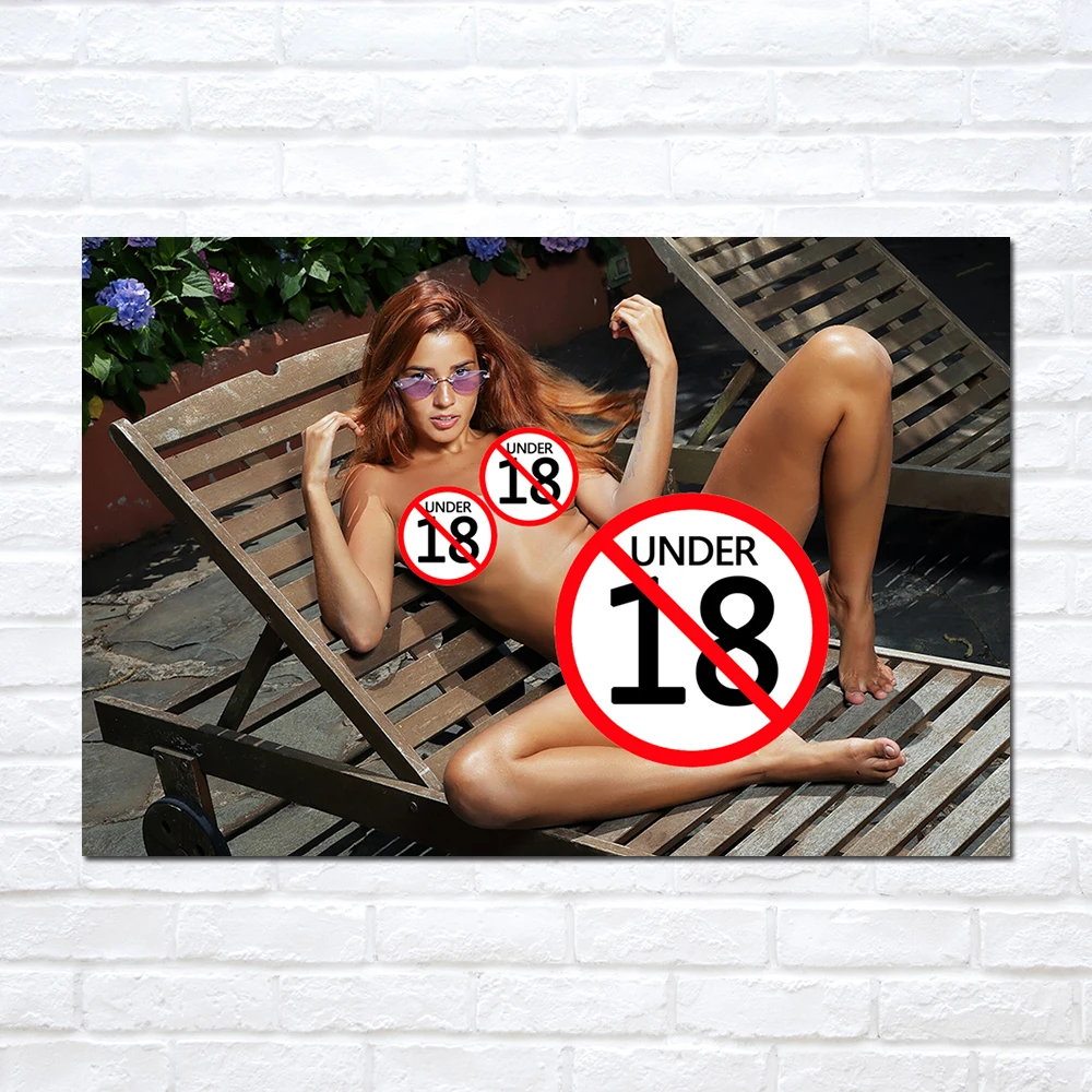 Обнаженные картины на холсте Redhead Beauty красивые постеры для девочек модель