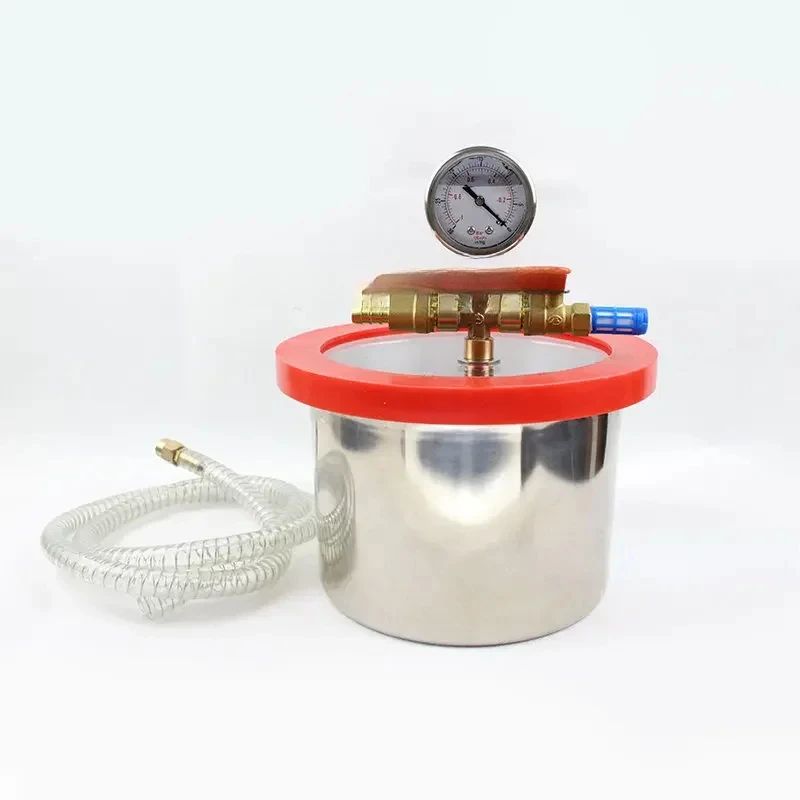 1/4 'набор с вакуумной дегазификации камера акриловая крышка 1/2 или 3/4'