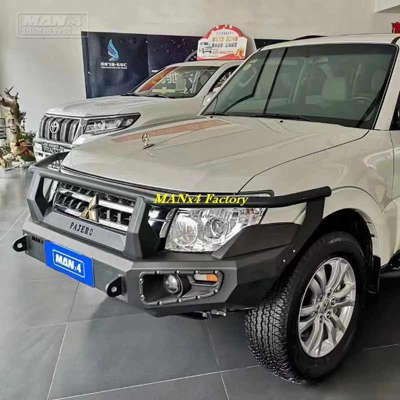 Стальной передний бампер Slap-Up 4wd для Mitsubishi Pajero Montero V80 V90 V93 V97