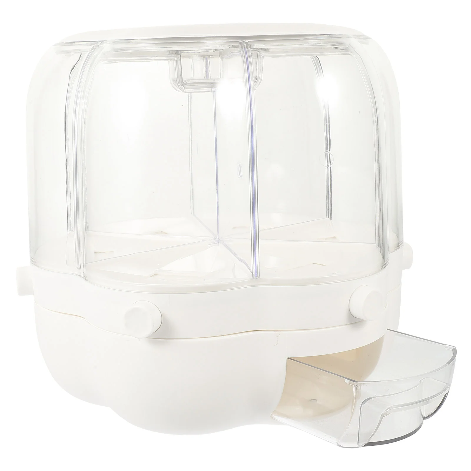 

Большой Кухонный вращающийся диспенсер для риса, держатель для риса для столовой